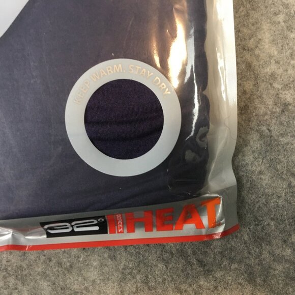 32 Degrees Top Womens S Long Sleeve Scoop Neck Base Layer Extra Warm Dark Purple - Picture 2 of 8